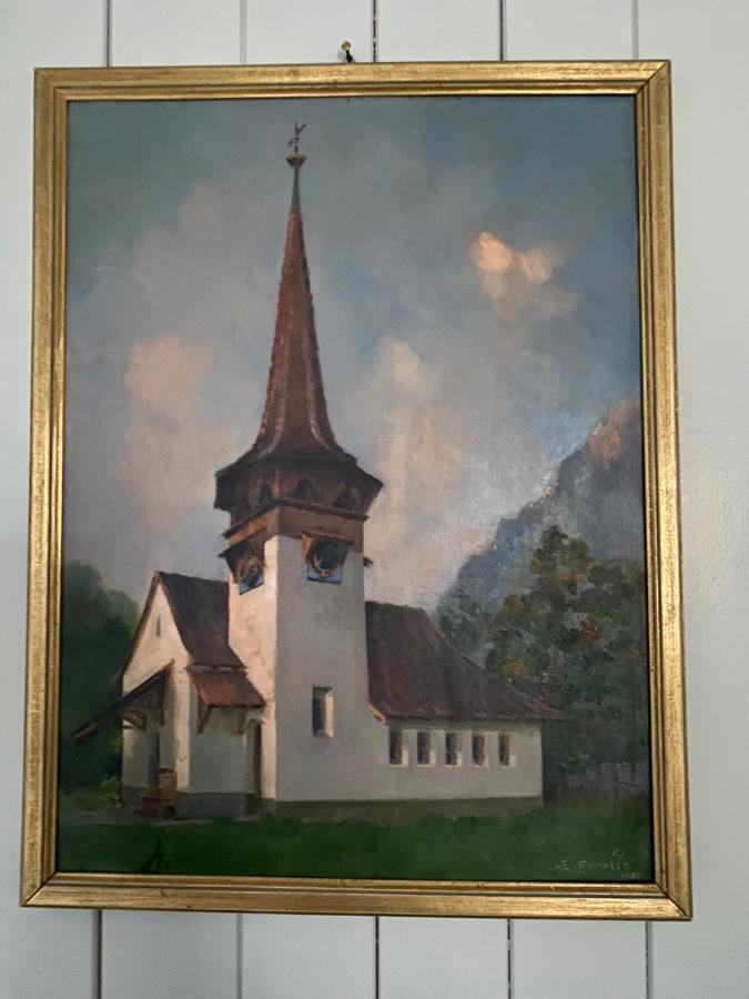 Familienferien Im Chalet Baergli Kandersteg Exteriér fotografie